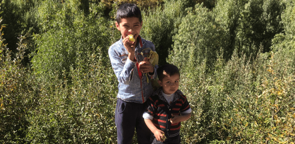Children in Toubkal