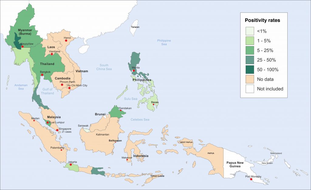 Hyper-endemic areas for histoplasmosis revealed in new SE Asian maps ...